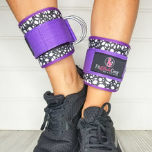 Purple Tangle - Ankle Straps